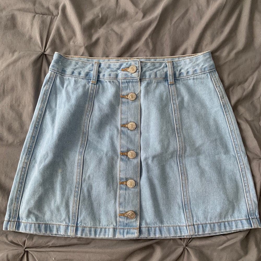 Denim skirt